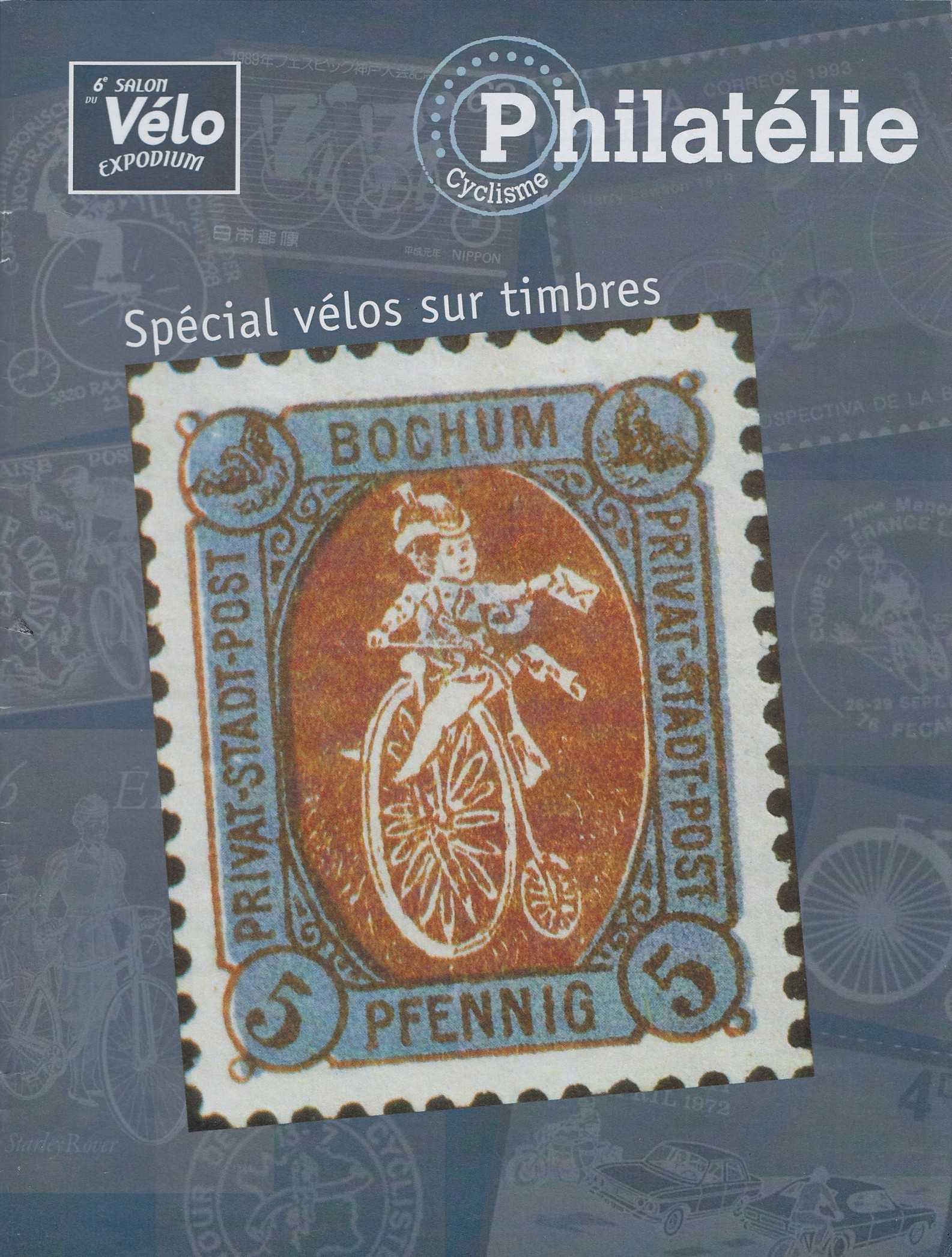 Cover of Spécial vélos sur timbres - Philatélie cyclisme --- Régent Roy